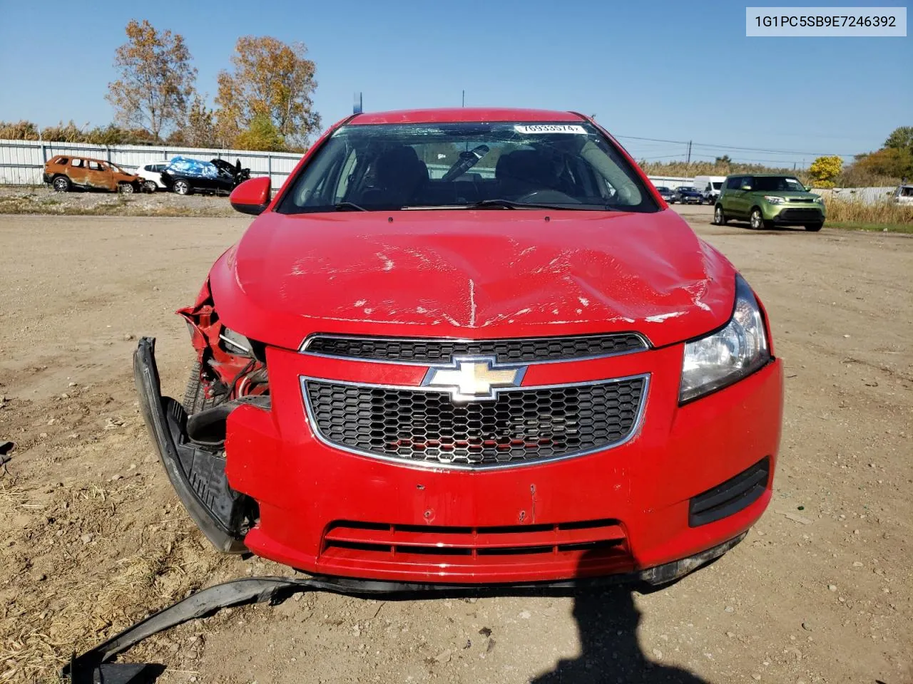 2014 Chevrolet Cruze Lt VIN: 1G1PC5SB9E7246392 Lot: 76933574