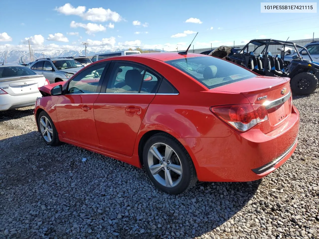 2014 Chevrolet Cruze Lt VIN: 1G1PE5SB1E7421115 Lot: 77093814