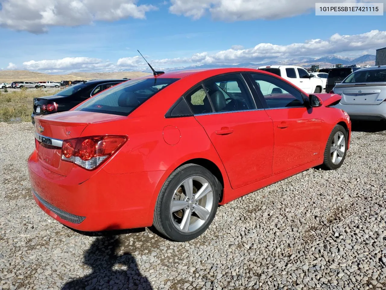 2014 Chevrolet Cruze Lt VIN: 1G1PE5SB1E7421115 Lot: 77093814