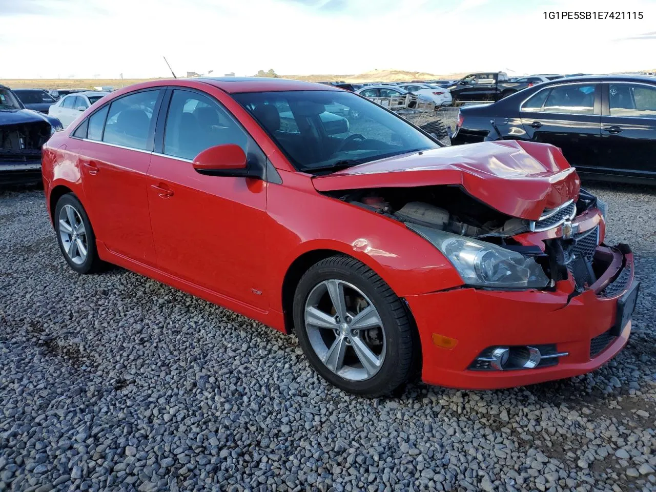 2014 Chevrolet Cruze Lt VIN: 1G1PE5SB1E7421115 Lot: 77093814