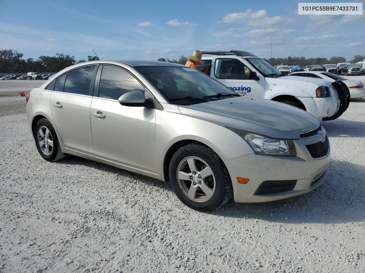 2014 Chevrolet Cruze Lt VIN: 1G1PC5SB9E7433731 Lot: 77102774