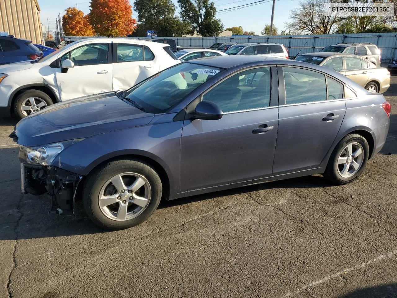 2014 Chevrolet Cruze Lt VIN: 1G1PC5SB2E7261350 Lot: 77140944