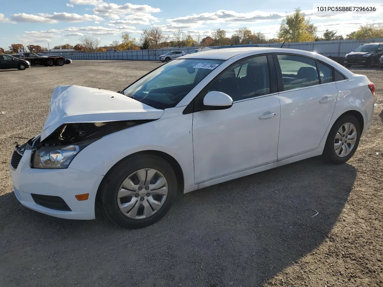 2014 Chevrolet Cruze Lt VIN: 1G1PC5SB8E7296636 Lot: 77187794