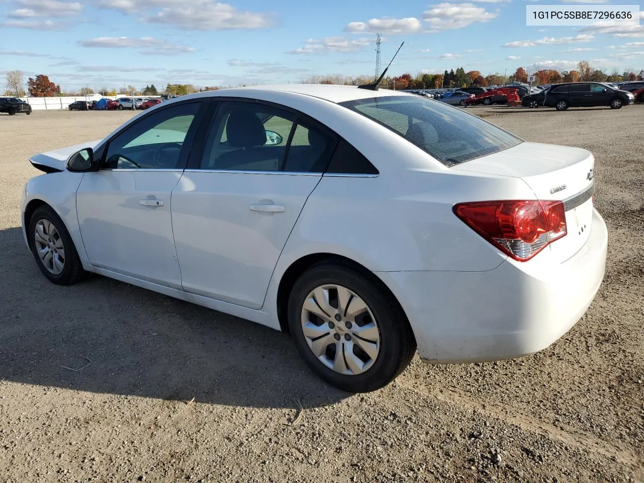 2014 Chevrolet Cruze Lt VIN: 1G1PC5SB8E7296636 Lot: 77187794