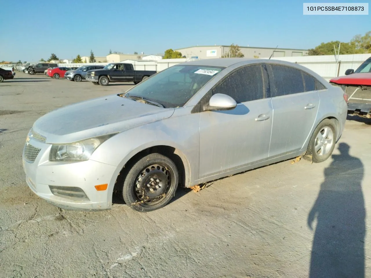 2014 Chevrolet Cruze Lt VIN: 1G1PC5SB4E7108873 Lot: 77192494