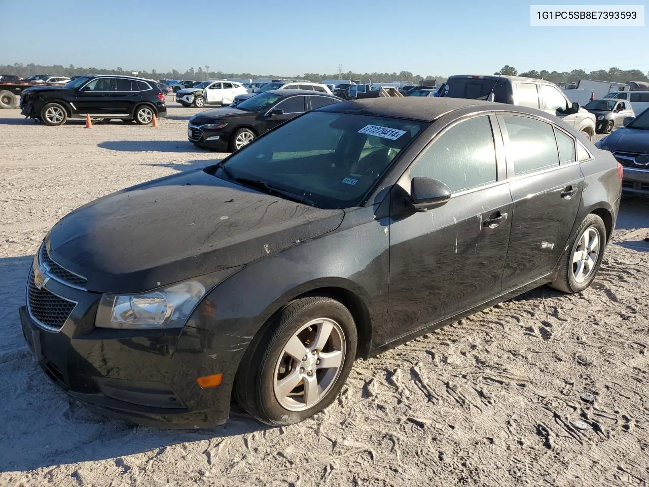 2014 Chevrolet Cruze Lt VIN: 1G1PC5SB8E7393593 Lot: 77279414