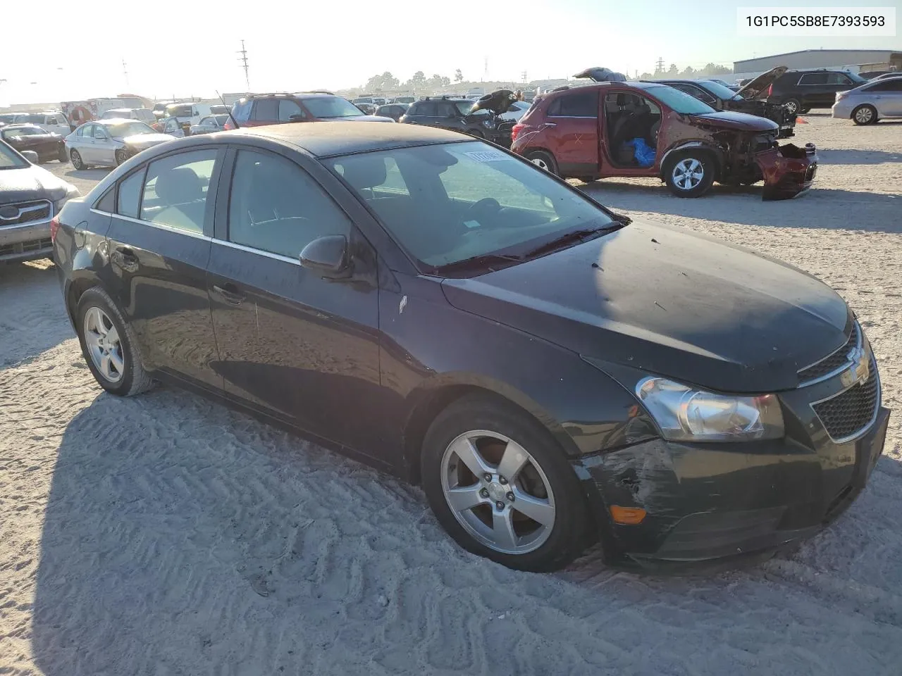 2014 Chevrolet Cruze Lt VIN: 1G1PC5SB8E7393593 Lot: 77279414