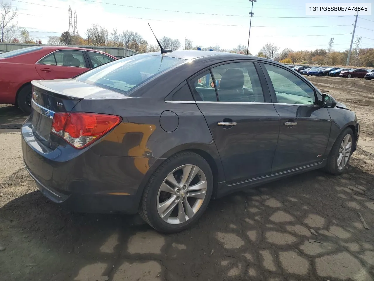 2014 Chevrolet Cruze Ltz VIN: 1G1PG5SB0E7478545 Lot: 77340844