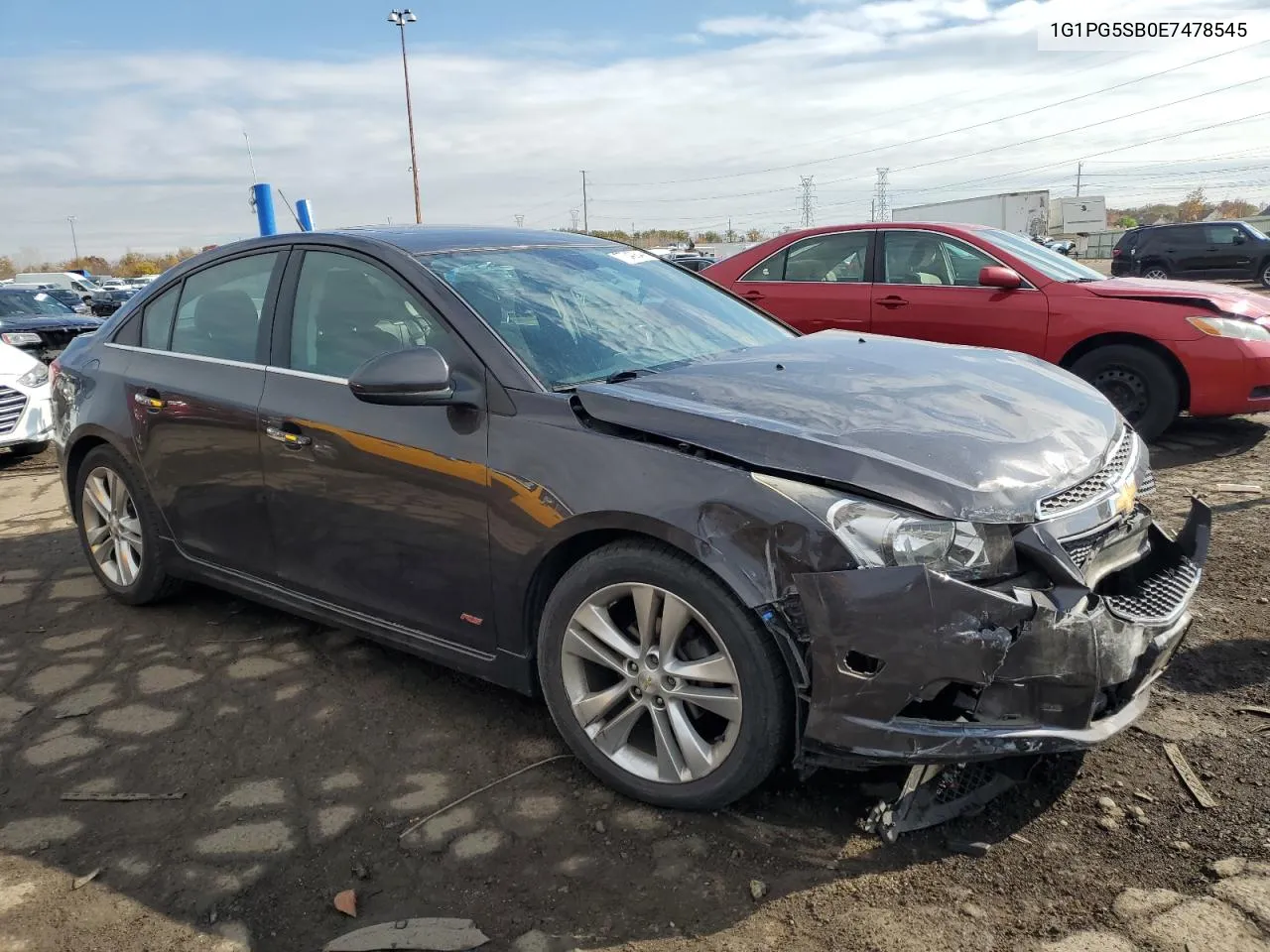 2014 Chevrolet Cruze Ltz VIN: 1G1PG5SB0E7478545 Lot: 77340844