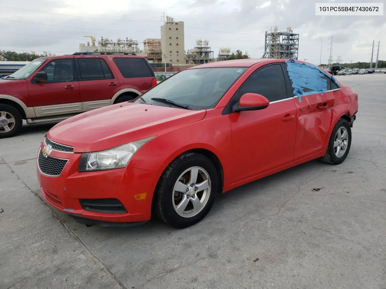 2014 Chevrolet Cruze Lt VIN: 1G1PC5SB4E7430672 Lot: 77758734