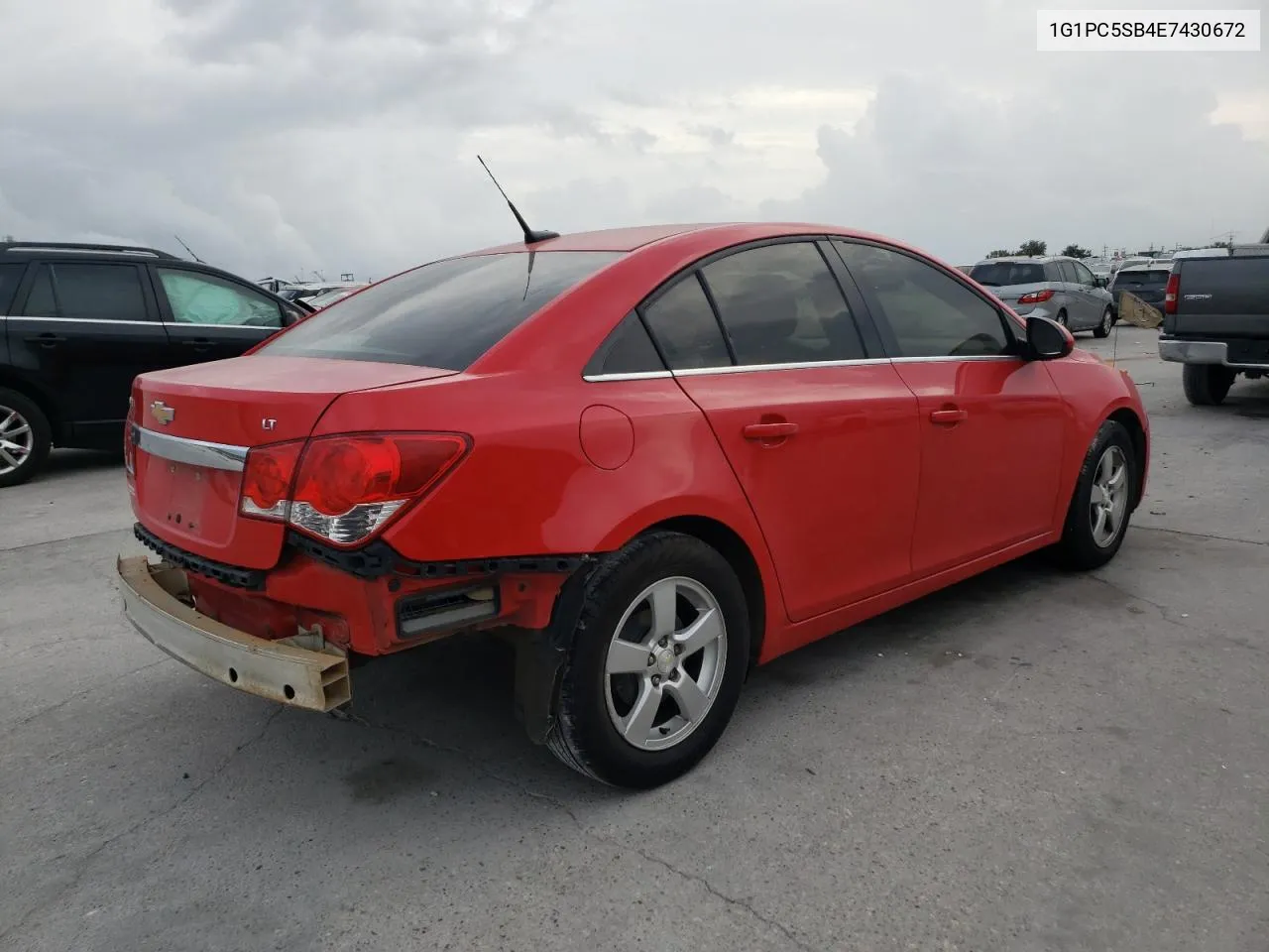 2014 Chevrolet Cruze Lt VIN: 1G1PC5SB4E7430672 Lot: 77758734