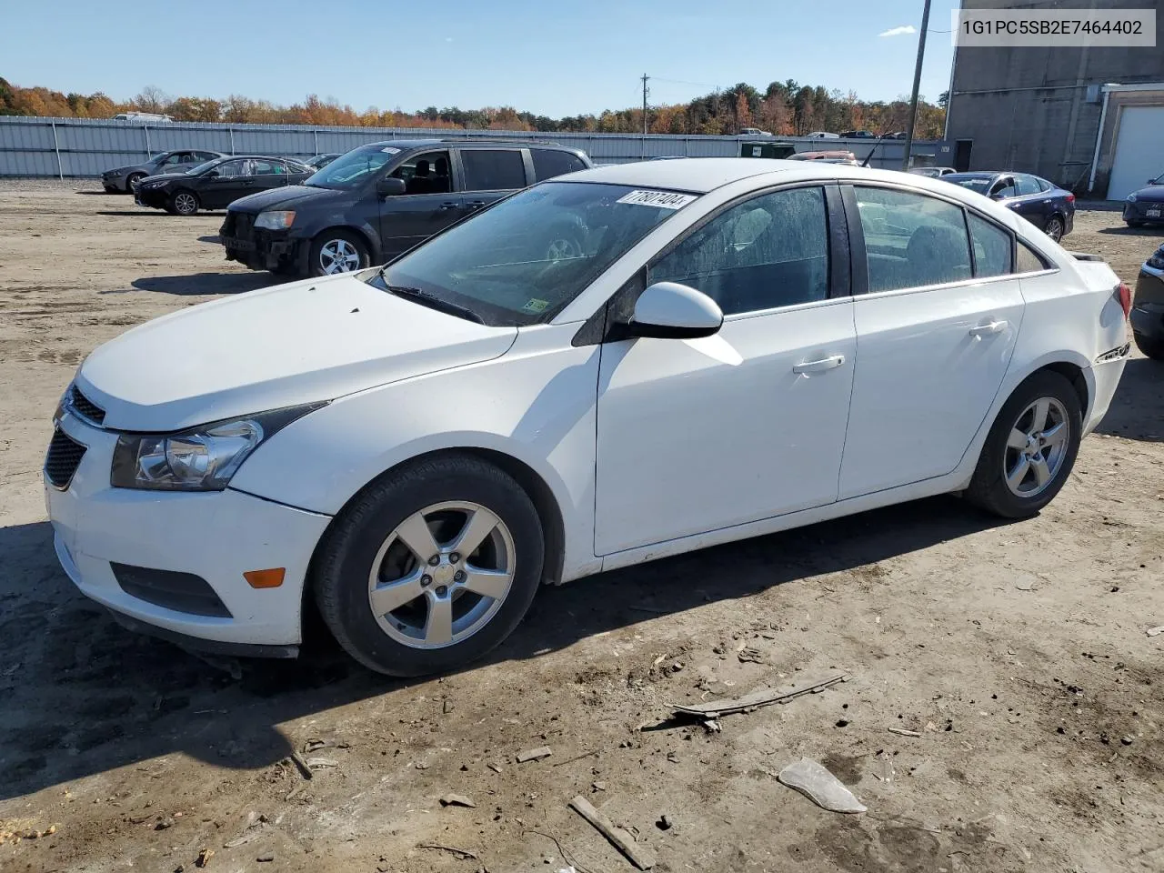 2014 Chevrolet Cruze Lt VIN: 1G1PC5SB2E7464402 Lot: 77807404