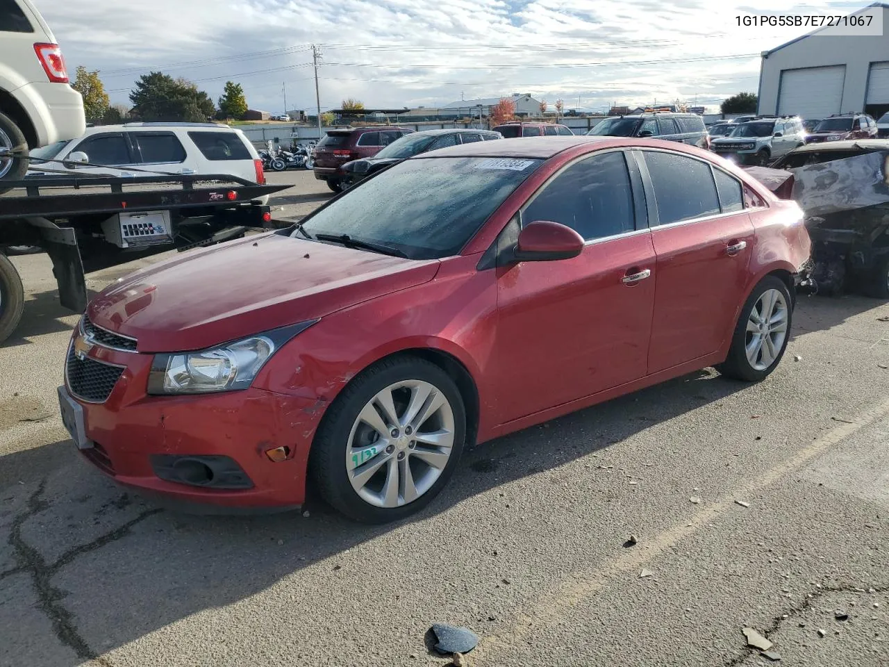 2014 Chevrolet Cruze Ltz VIN: 1G1PG5SB7E7271067 Lot: 77819584