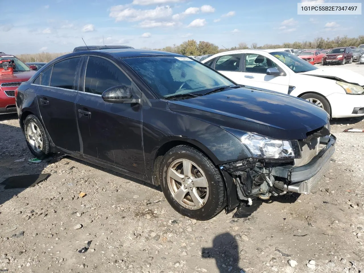 2014 Chevrolet Cruze Lt VIN: 1G1PC5SB2E7347497 Lot: 77837674