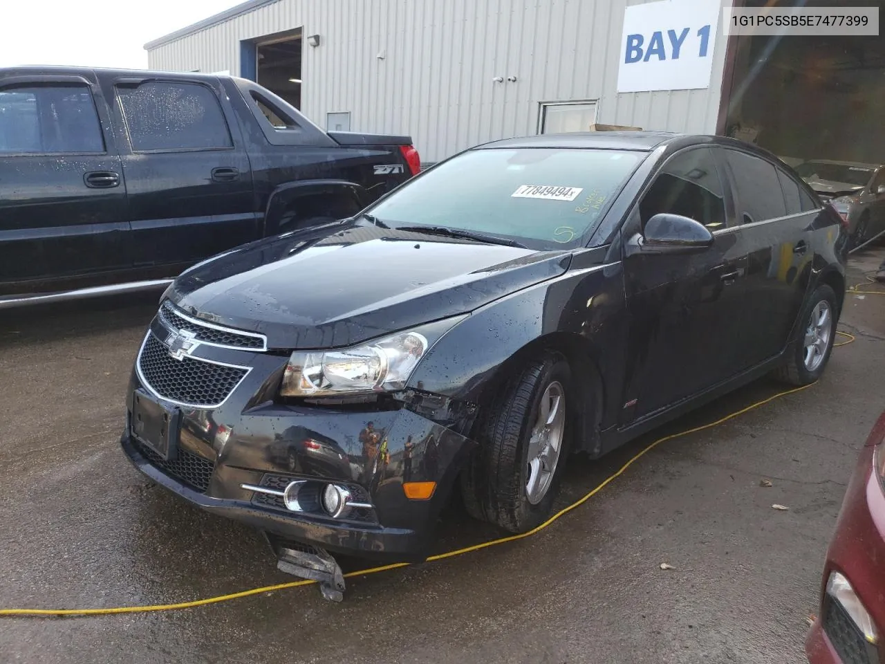 2014 Chevrolet Cruze Lt VIN: 1G1PC5SB5E7477399 Lot: 77849494