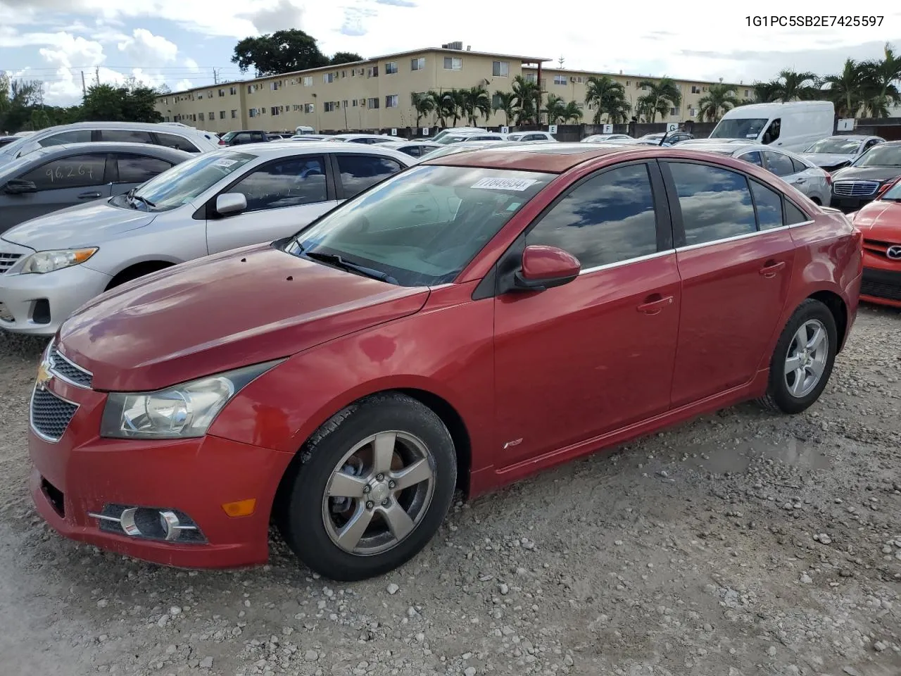 1G1PC5SB2E7425597 2014 Chevrolet Cruze Lt