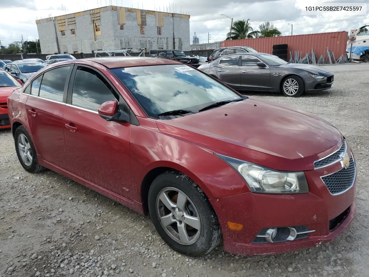 2014 Chevrolet Cruze Lt VIN: 1G1PC5SB2E7425597 Lot: 77849934