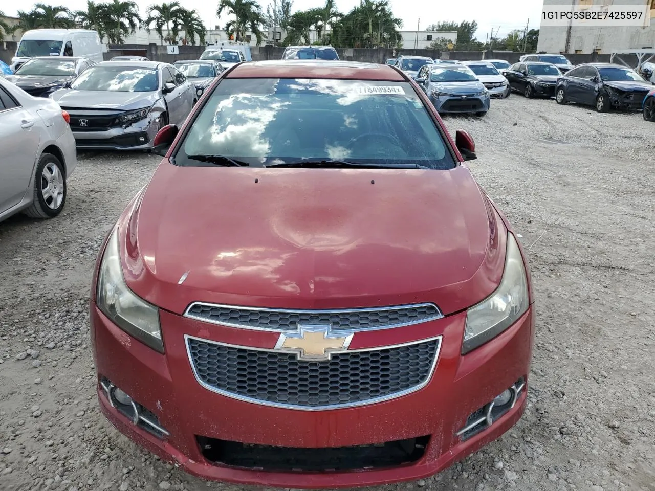 1G1PC5SB2E7425597 2014 Chevrolet Cruze Lt