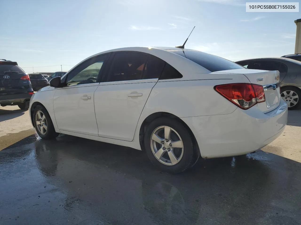 2014 Chevrolet Cruze Lt VIN: 1G1PC5SB0E7155026 Lot: 77869724