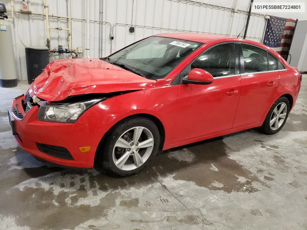 2014 Chevrolet Cruze Lt VIN: 1G1PE5SB8E7224801 Lot: 77964164