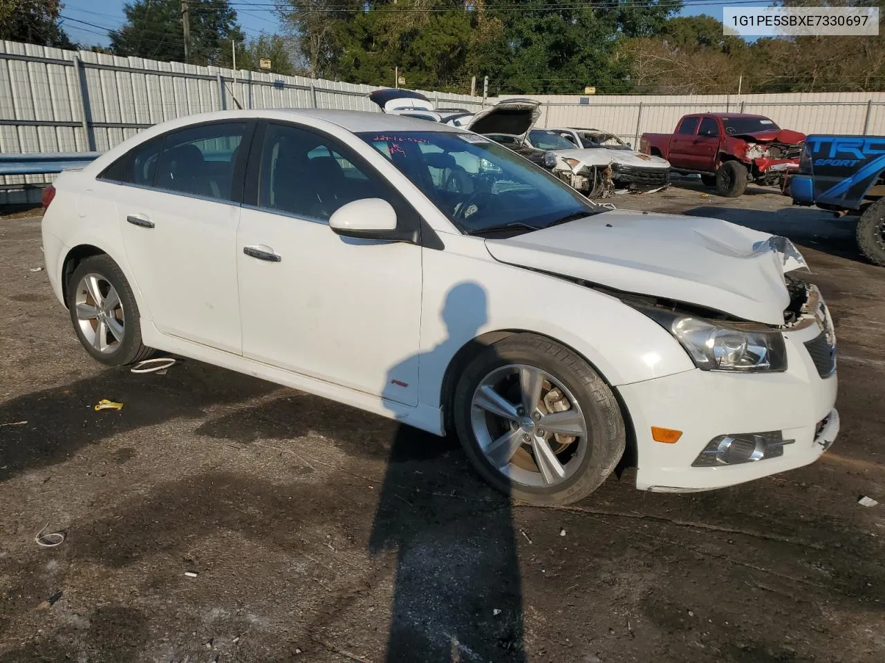 2014 Chevrolet Cruze Lt VIN: 1G1PE5SBXE7330697 Lot: 78050734