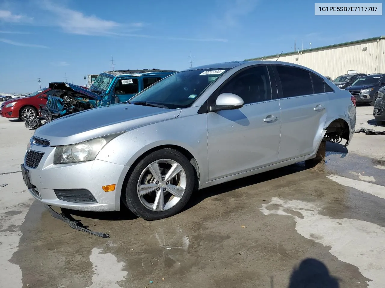 2014 Chevrolet Cruze Lt VIN: 1G1PE5SB7E7117707 Lot: 78077184