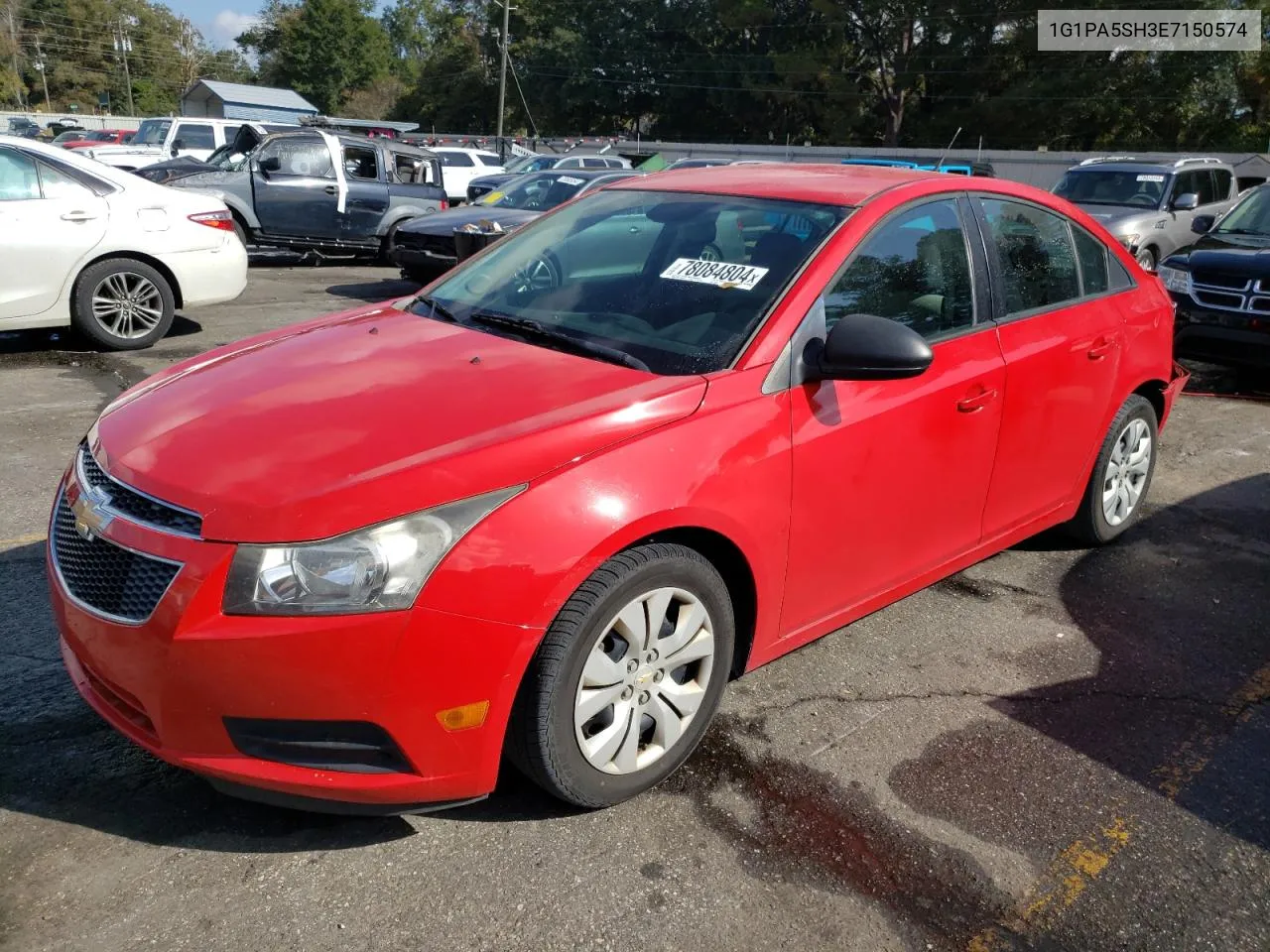 2014 Chevrolet Cruze Ls VIN: 1G1PA5SH3E7150574 Lot: 78084804