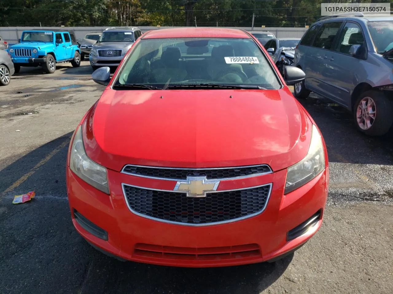 2014 Chevrolet Cruze Ls VIN: 1G1PA5SH3E7150574 Lot: 78084804