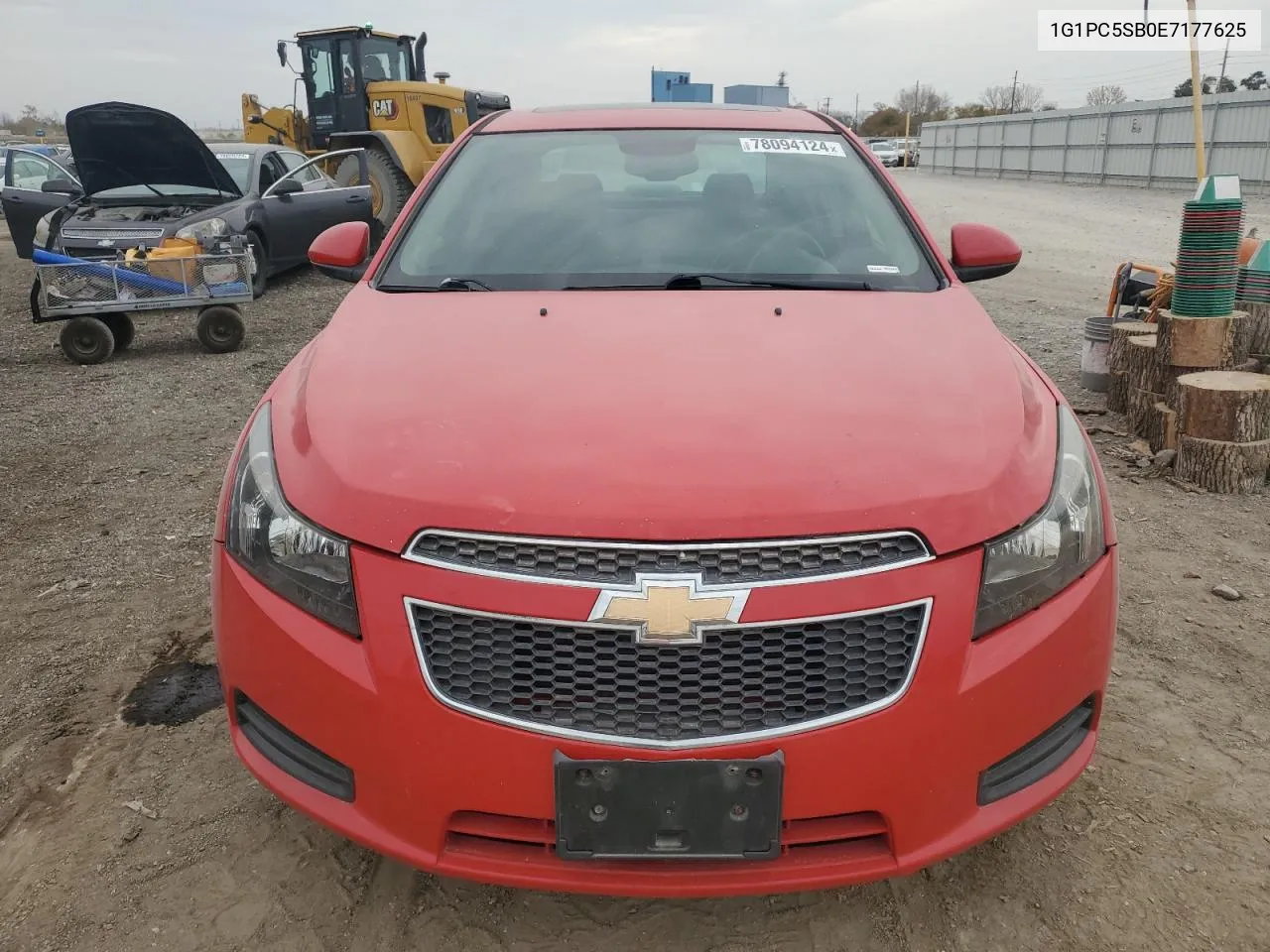 2014 Chevrolet Cruze Lt VIN: 1G1PC5SB0E7177625 Lot: 78094124