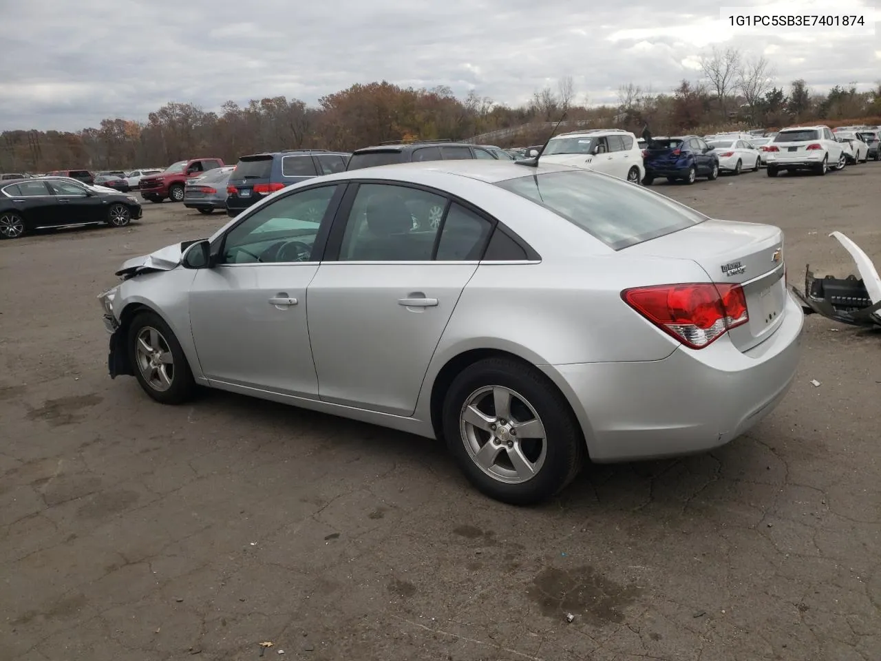 2014 Chevrolet Cruze Lt VIN: 1G1PC5SB3E7401874 Lot: 78162014