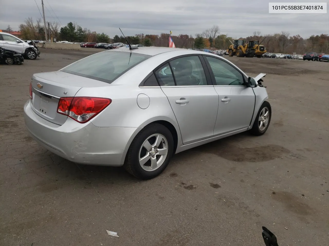 2014 Chevrolet Cruze Lt VIN: 1G1PC5SB3E7401874 Lot: 78162014