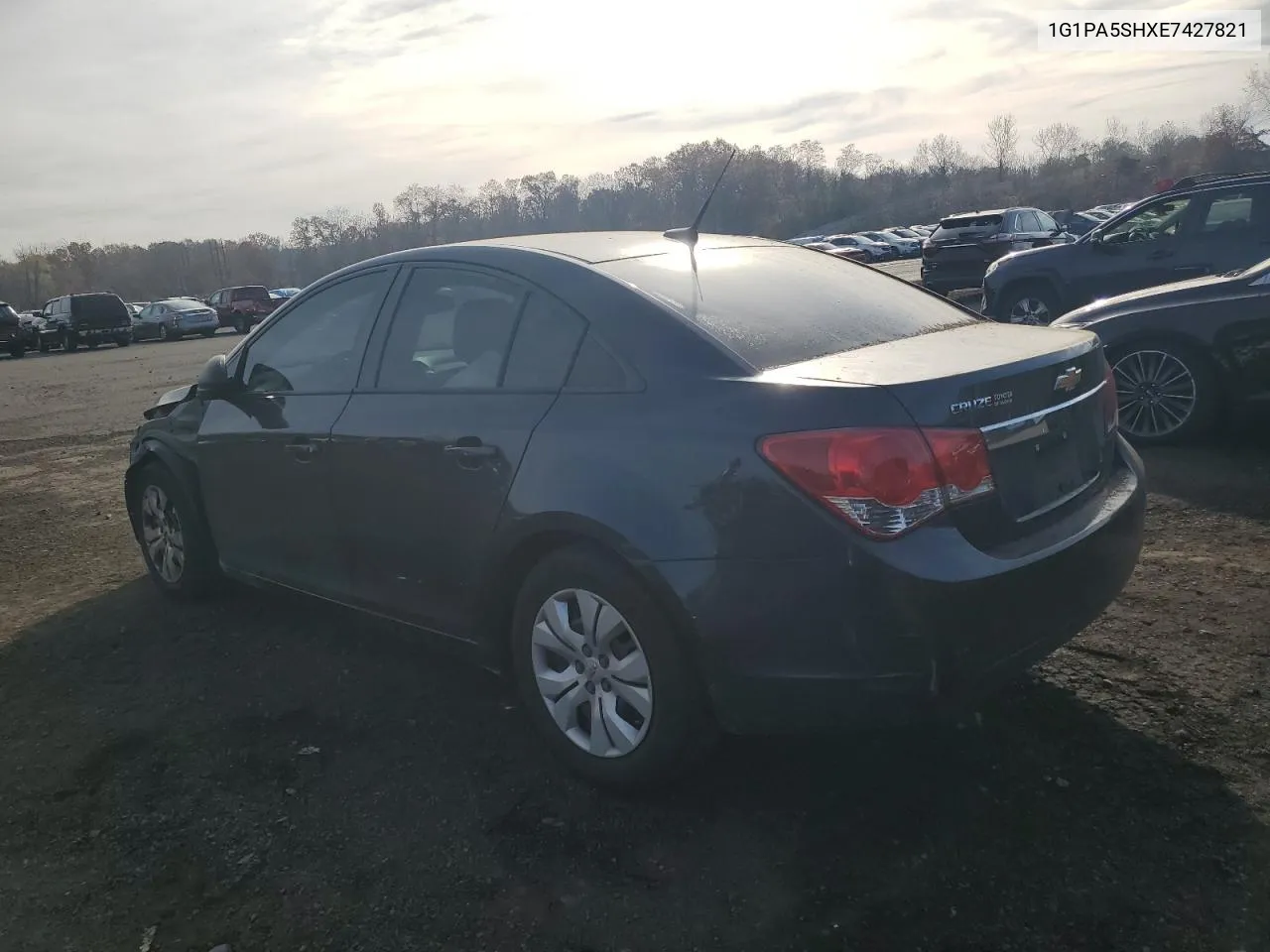 2014 Chevrolet Cruze Ls VIN: 1G1PA5SHXE7427821 Lot: 78196684