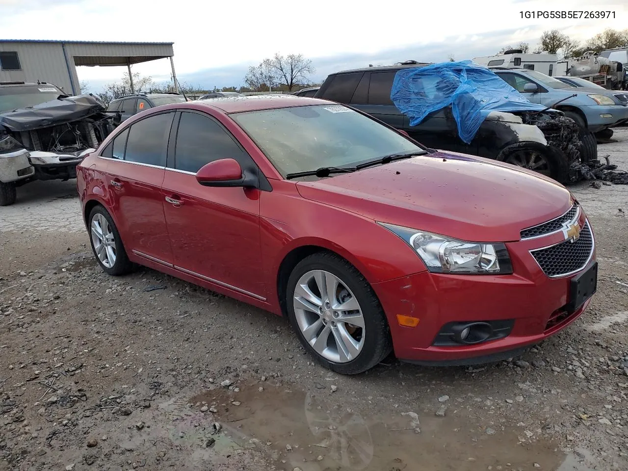 2014 Chevrolet Cruze Ltz VIN: 1G1PG5SB5E7263971 Lot: 78272624