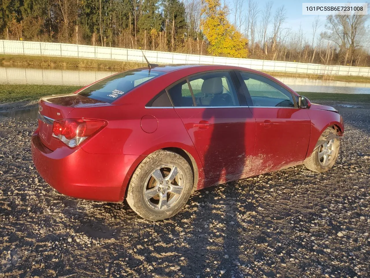 2014 Chevrolet Cruze Lt VIN: 1G1PC5SB6E7231008 Lot: 78371744