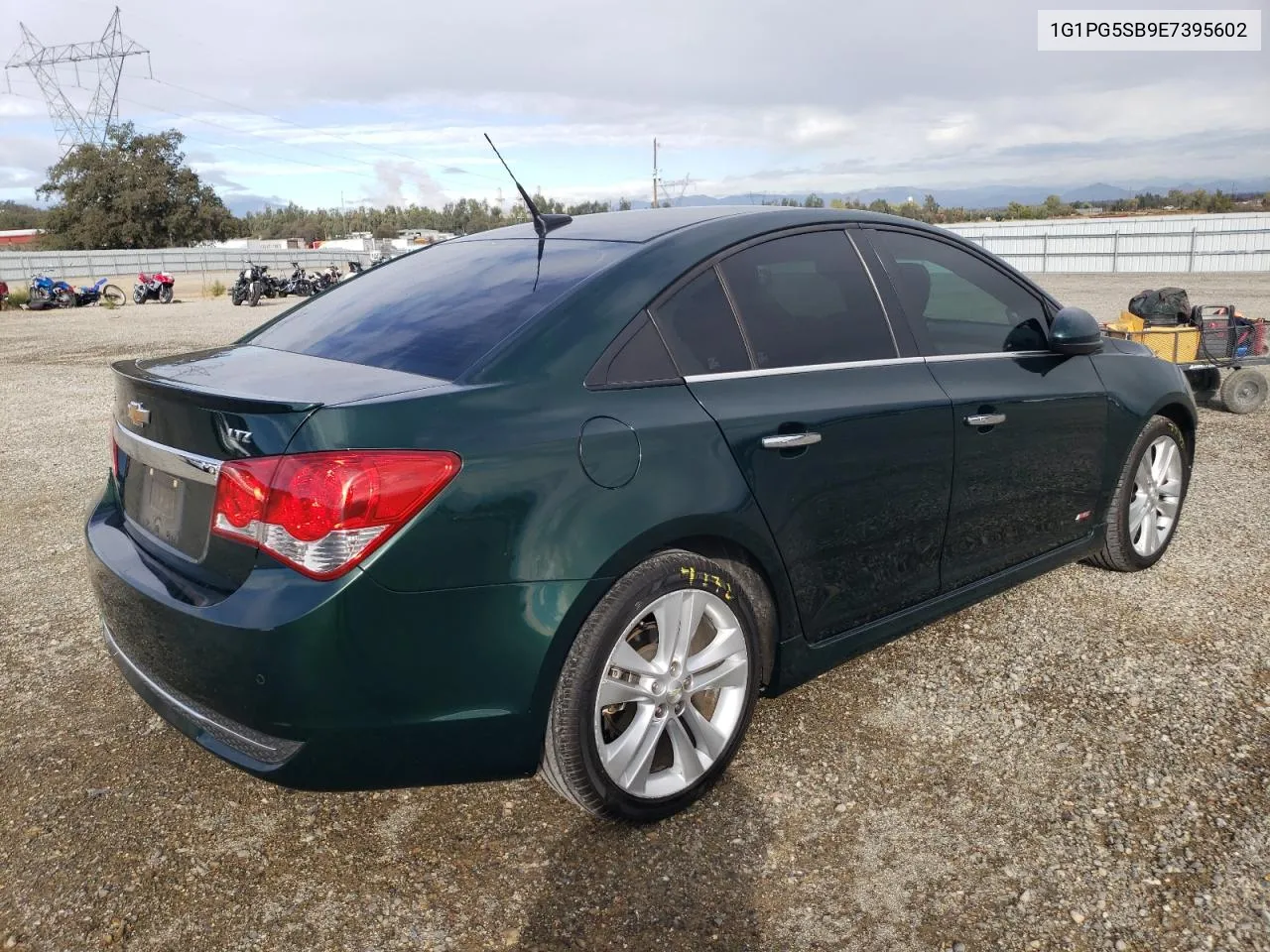 2014 Chevrolet Cruze Ltz VIN: 1G1PG5SB9E7395602 Lot: 78402864