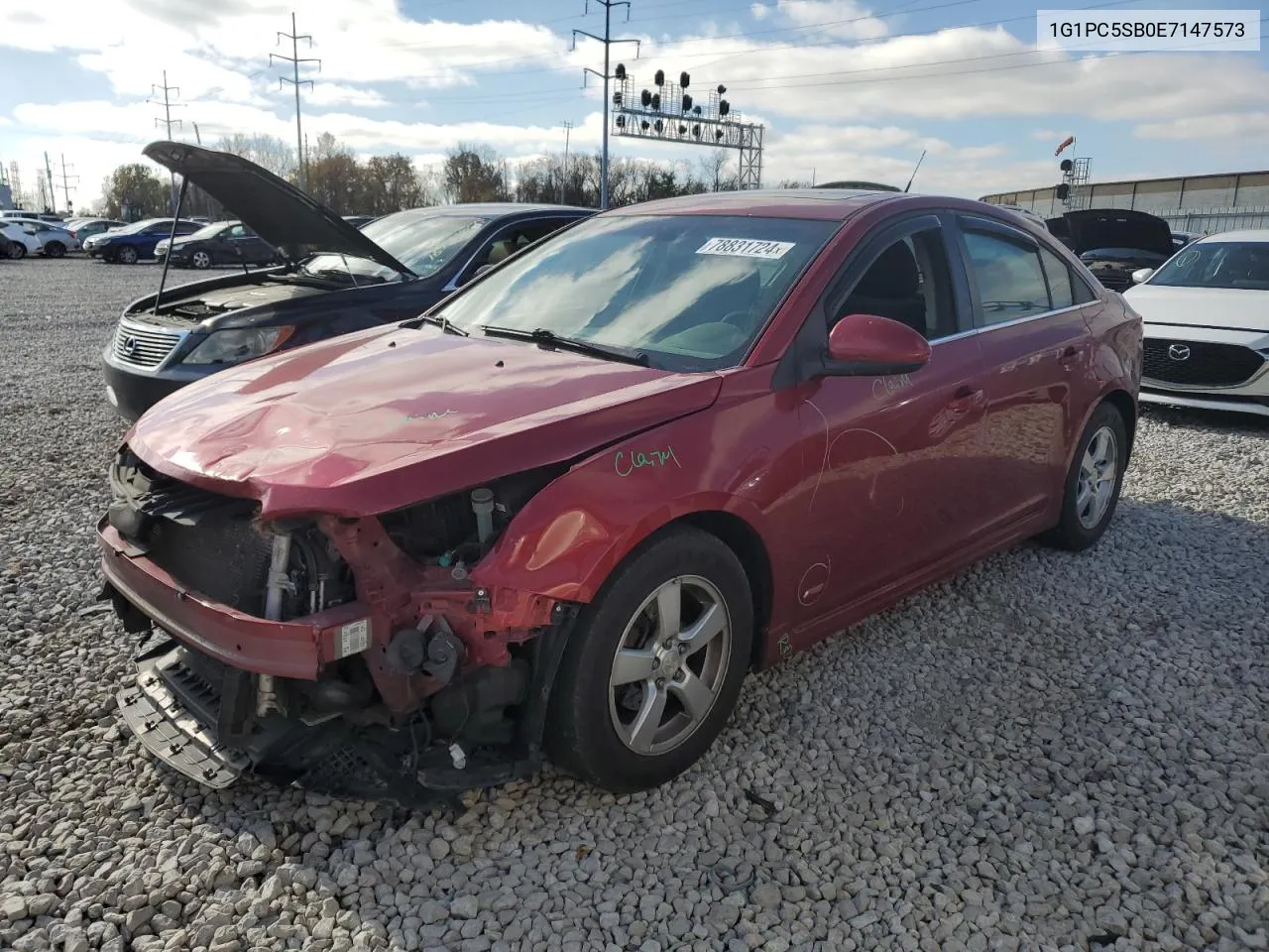 2014 Chevrolet Cruze Lt VIN: 1G1PC5SB0E7147573 Lot: 78831724