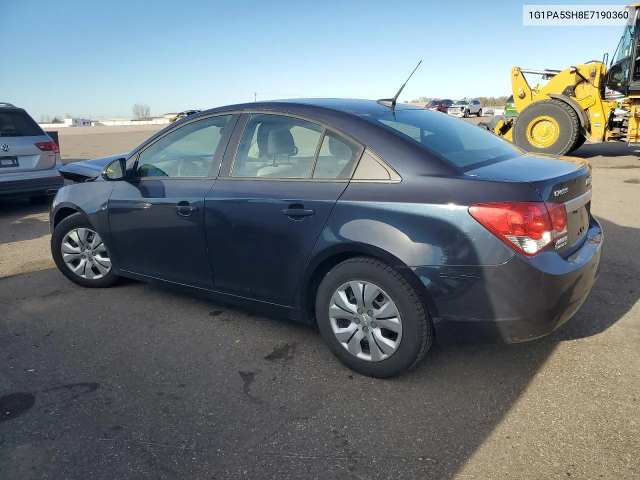 2014 Chevrolet Cruze Ls VIN: 1G1PA5SH8E7190360 Lot: 78919974