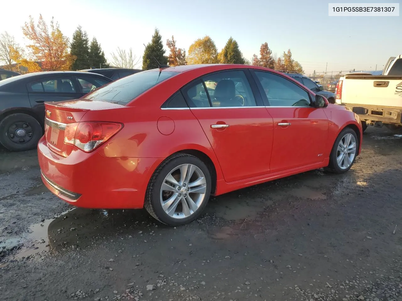 2014 Chevrolet Cruze Ltz VIN: 1G1PG5SB3E7381307 Lot: 79730184