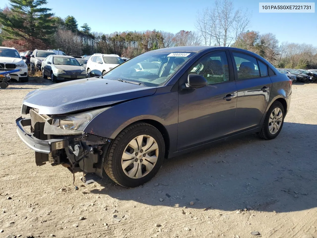 2014 Chevrolet Cruze Ls VIN: 1G1PA5SGXE7221731 Lot: 79868544