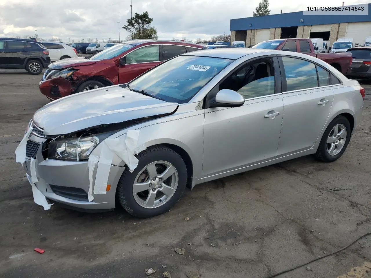 2014 Chevrolet Cruze Lt VIN: 1G1PC5SB5E7414643 Lot: 79941914