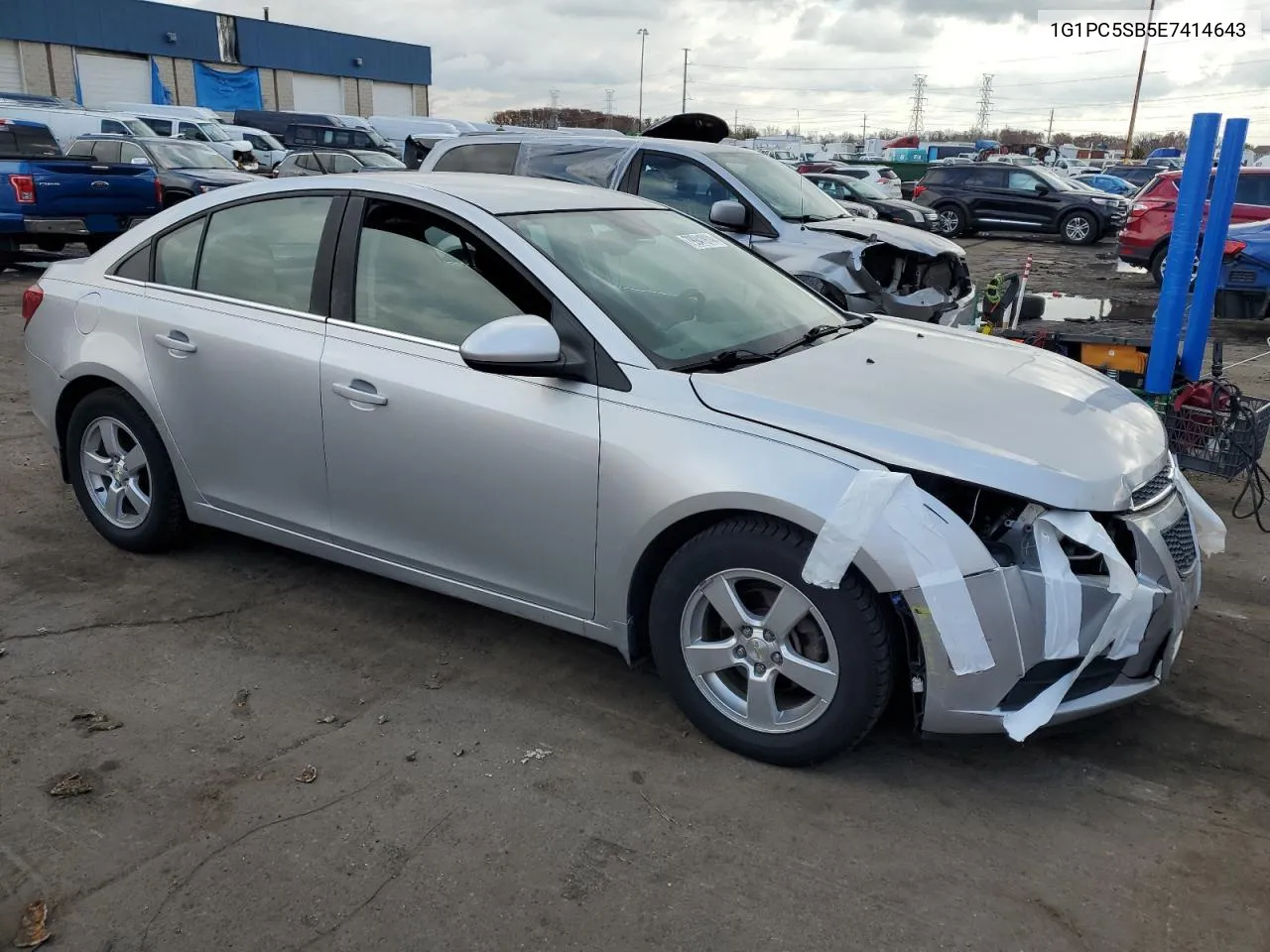 2014 Chevrolet Cruze Lt VIN: 1G1PC5SB5E7414643 Lot: 79941914