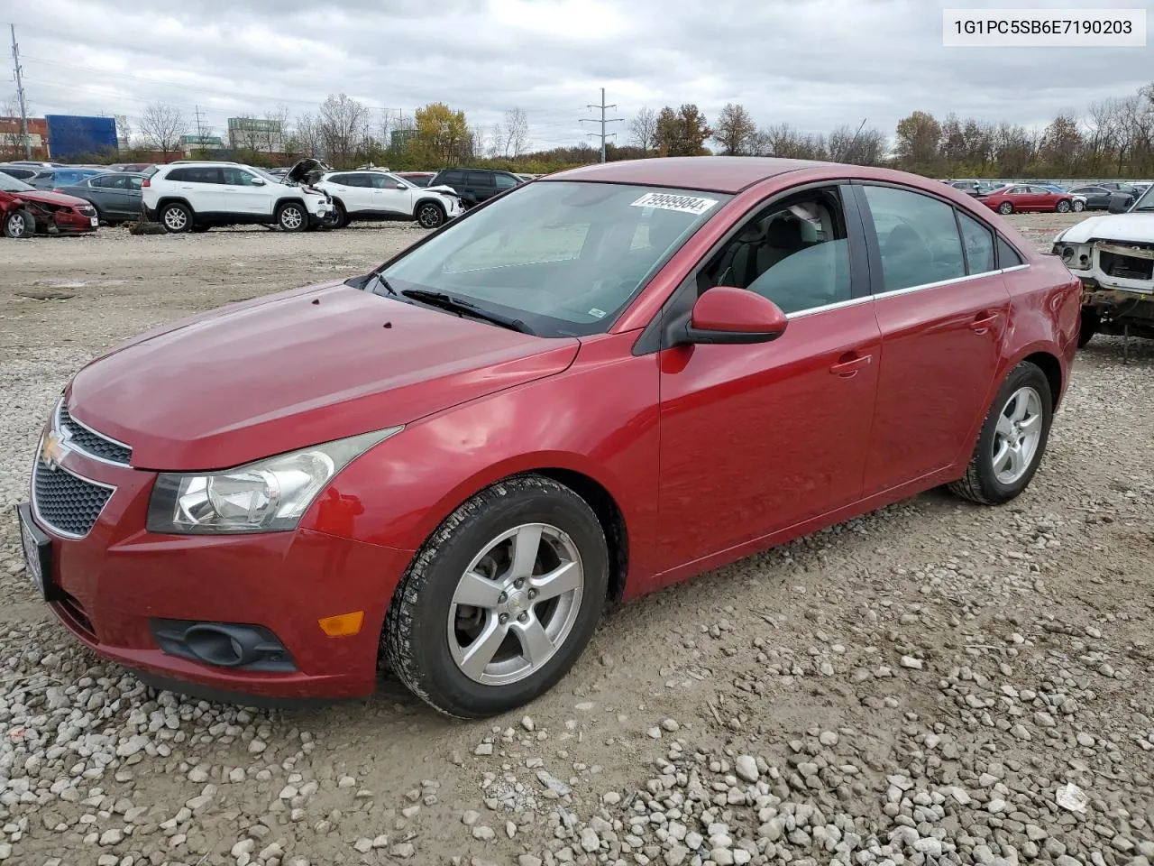 2014 Chevrolet Cruze Lt VIN: 1G1PC5SB6E7190203 Lot: 79999984