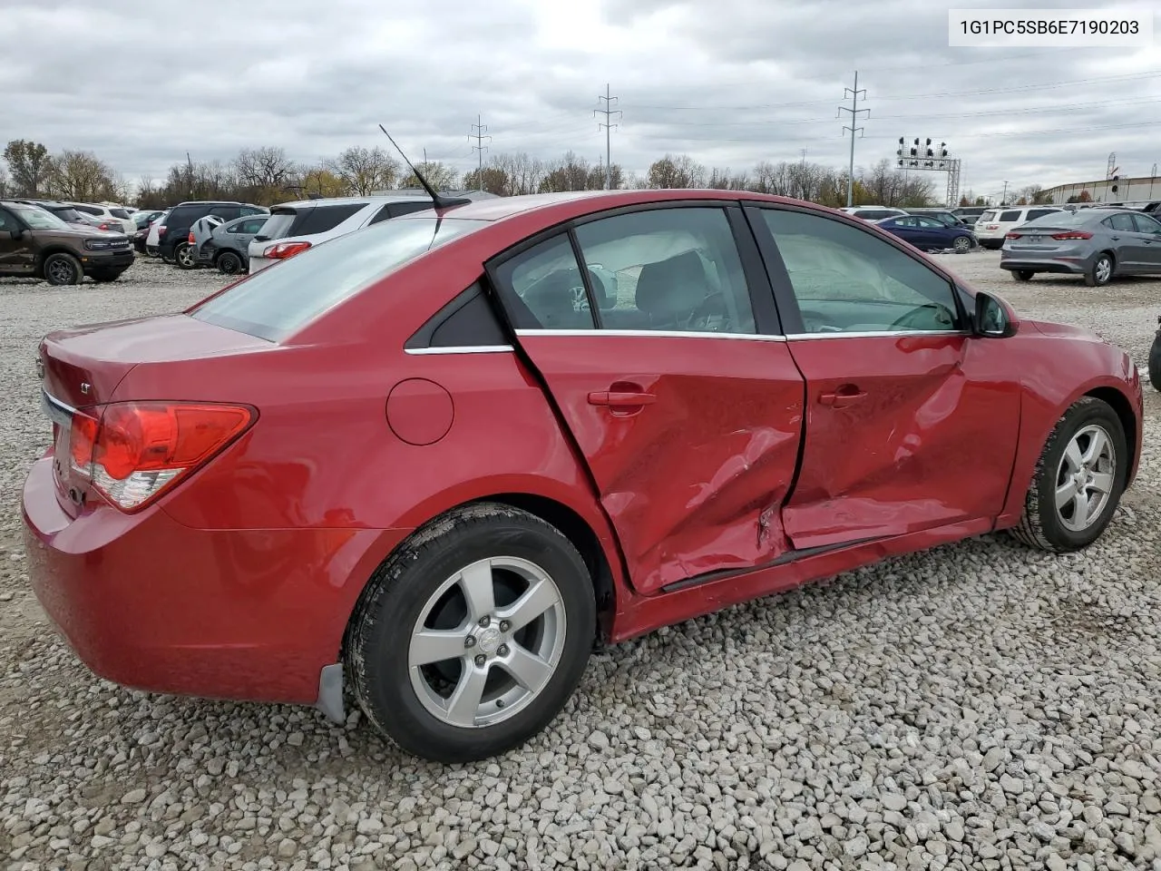 2014 Chevrolet Cruze Lt VIN: 1G1PC5SB6E7190203 Lot: 79999984