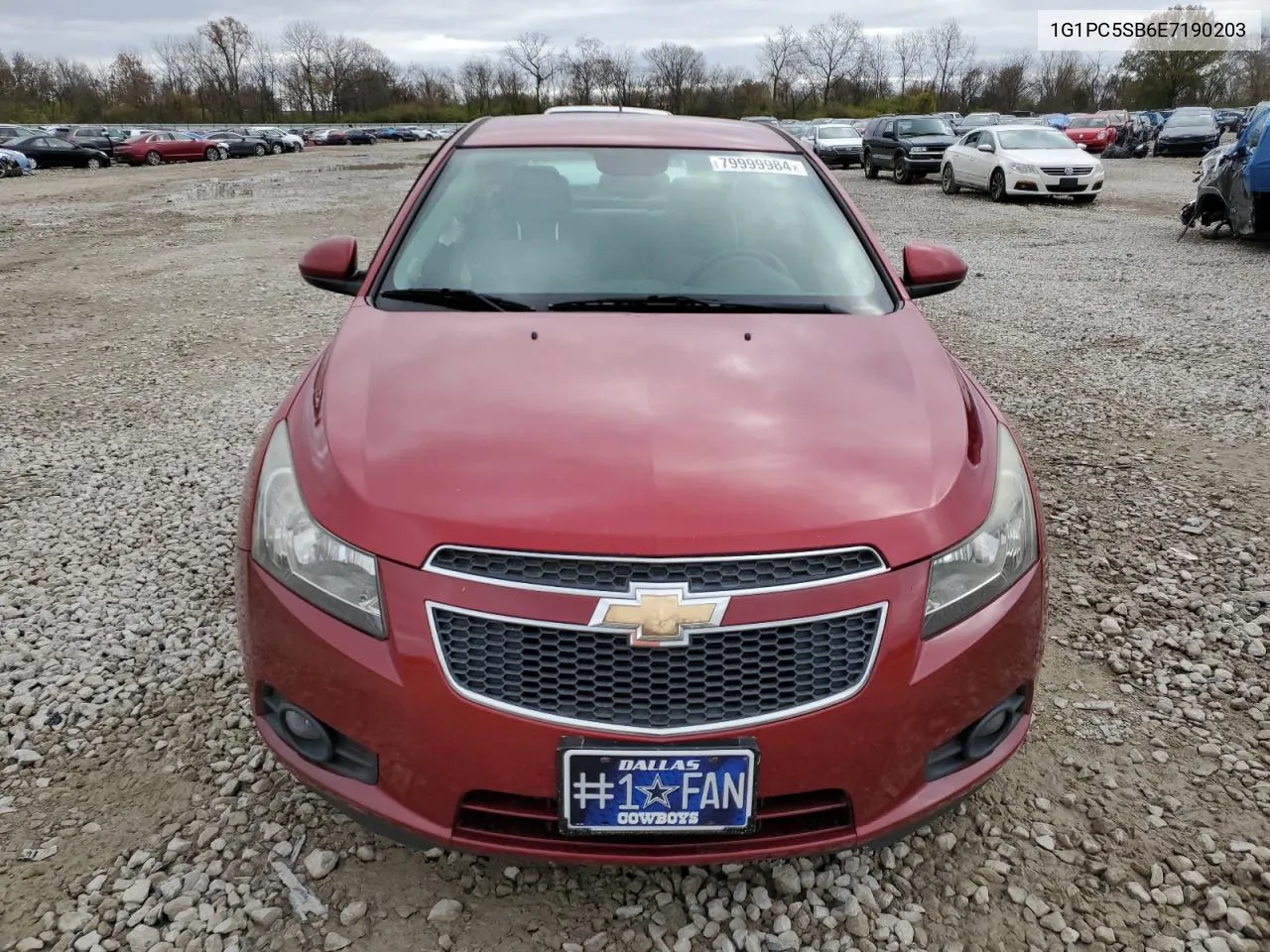 2014 Chevrolet Cruze Lt VIN: 1G1PC5SB6E7190203 Lot: 79999984