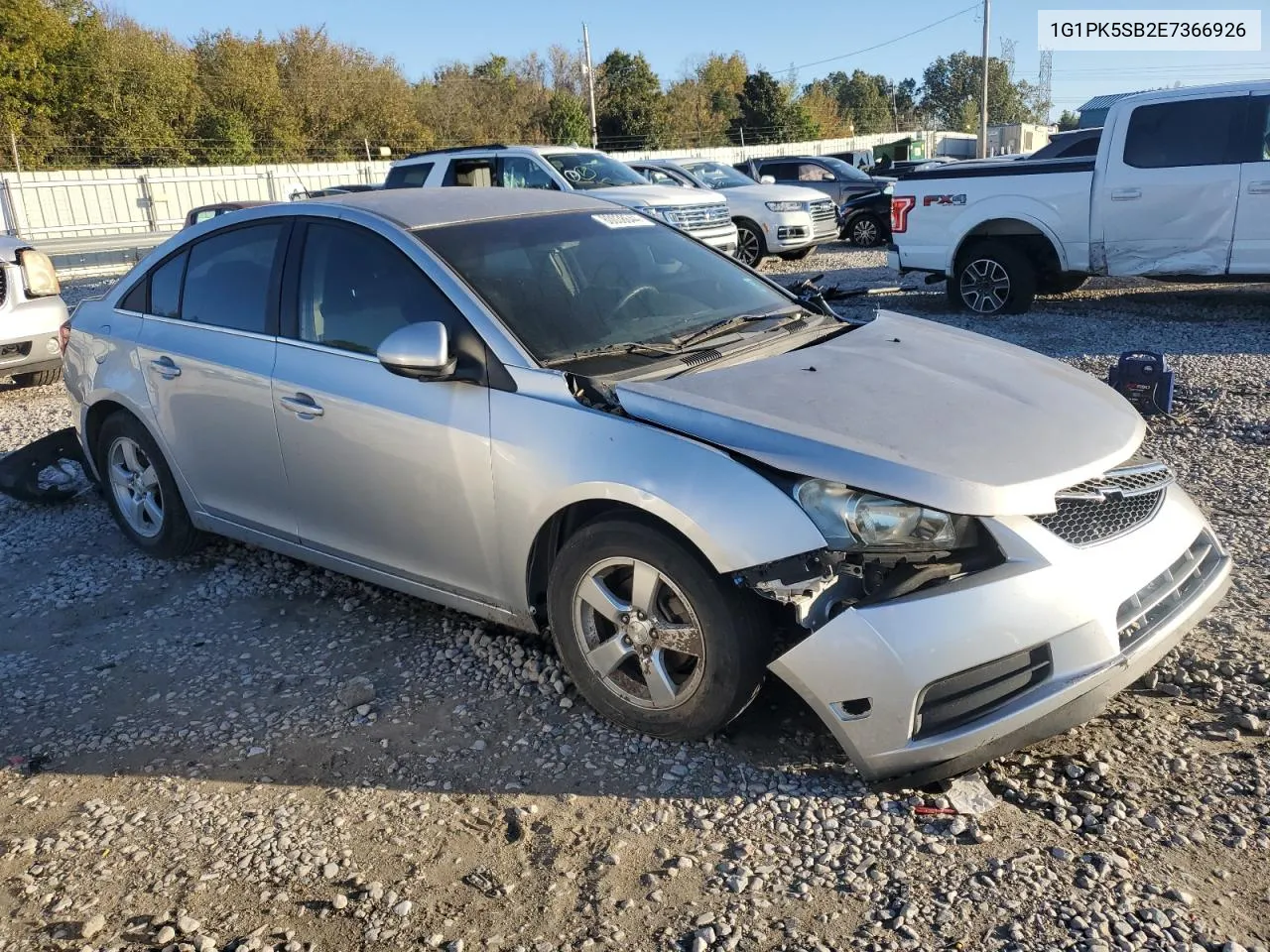 2014 Chevrolet Cruze Lt VIN: 1G1PK5SB2E7366926 Lot: 80038644