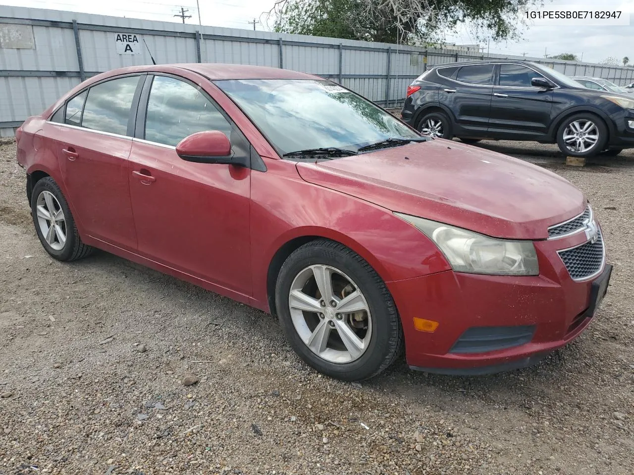 2014 Chevrolet Cruze Lt VIN: 1G1PE5SB0E7182947 Lot: 80143274