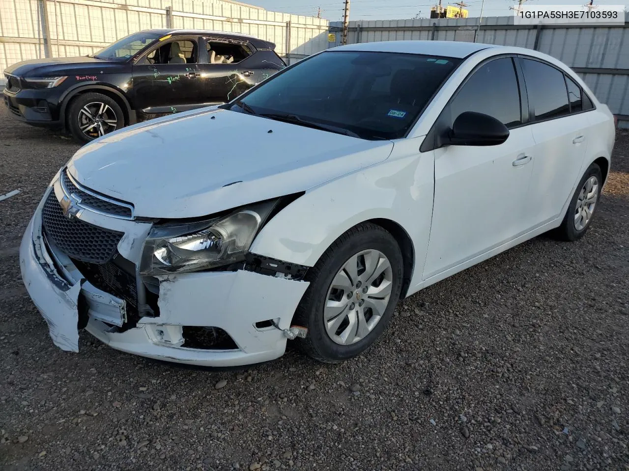 2014 Chevrolet Cruze Ls VIN: 1G1PA5SH3E7103593 Lot: 80155094