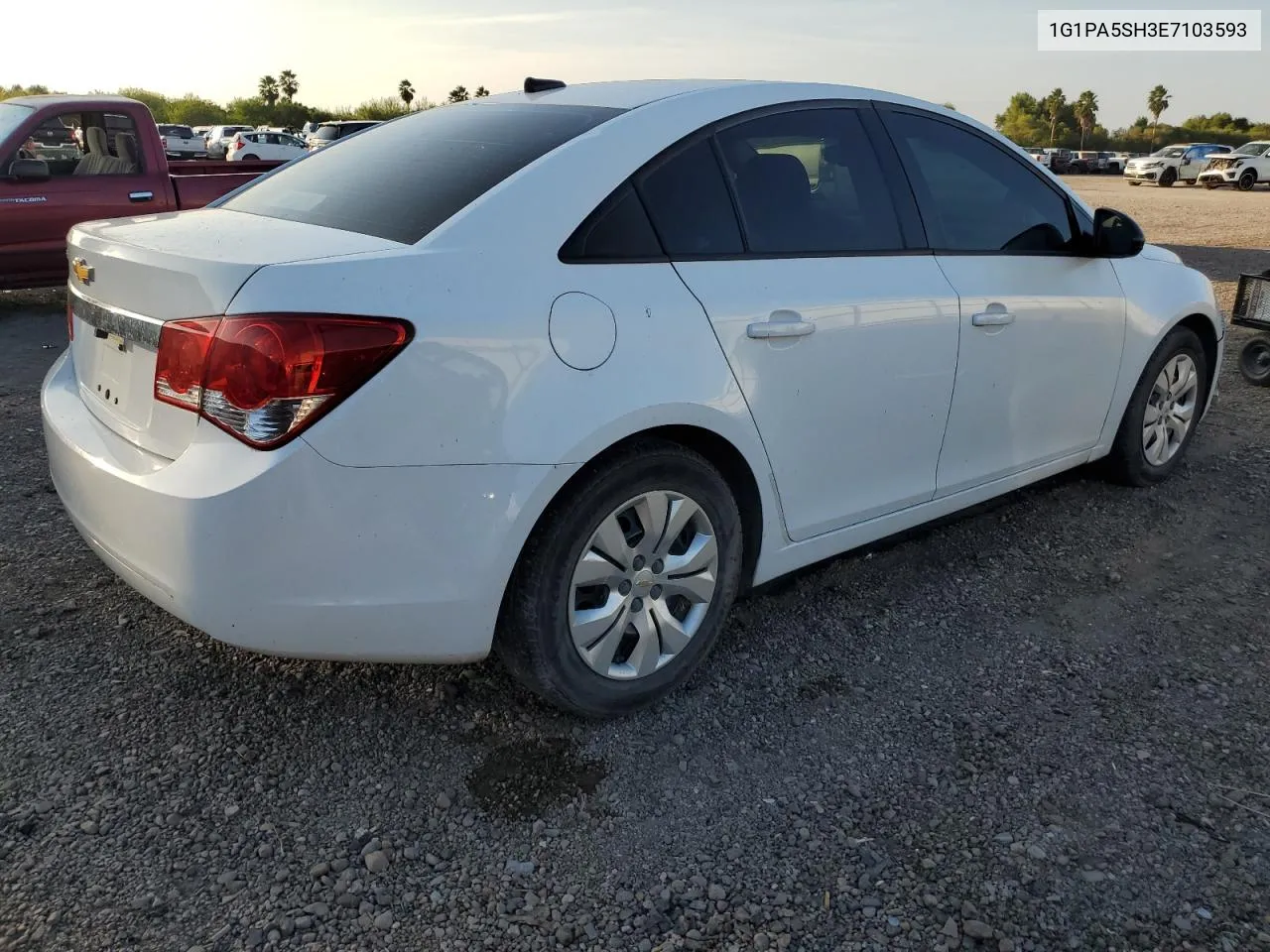 2014 Chevrolet Cruze Ls VIN: 1G1PA5SH3E7103593 Lot: 80155094