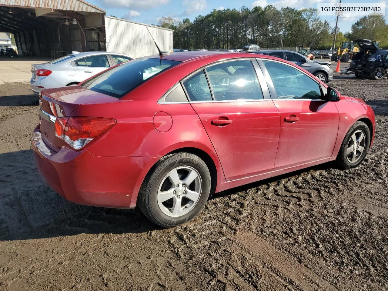 2014 Chevrolet Cruze Lt VIN: 1G1PC5SB2E7302480 Lot: 80334354