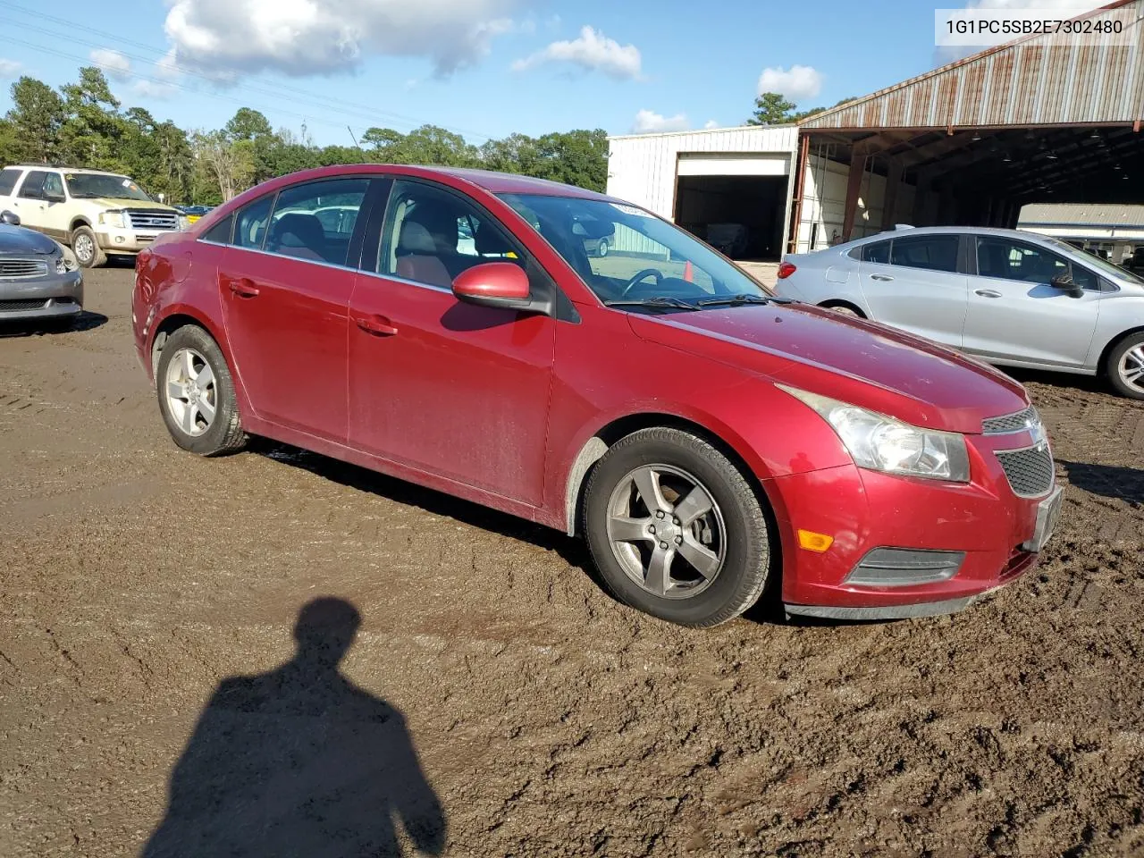 2014 Chevrolet Cruze Lt VIN: 1G1PC5SB2E7302480 Lot: 80334354